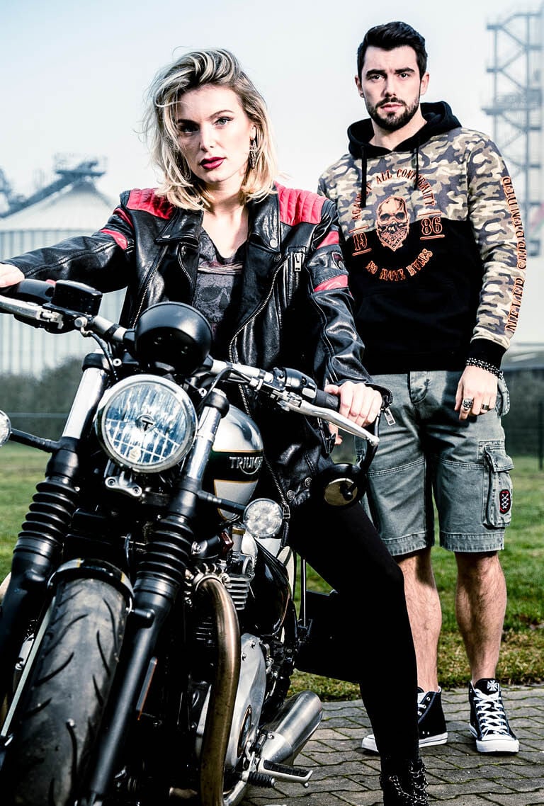 Womens sexy biker clothes store