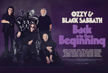 Black Sabbath: Back to the Beginning / Revisit the historic farewell show and Ozzy’s final performance. / Horns up!