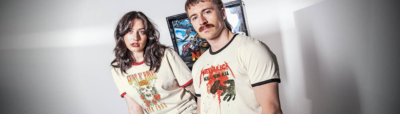 Discover our Retro Ringer T-shirts