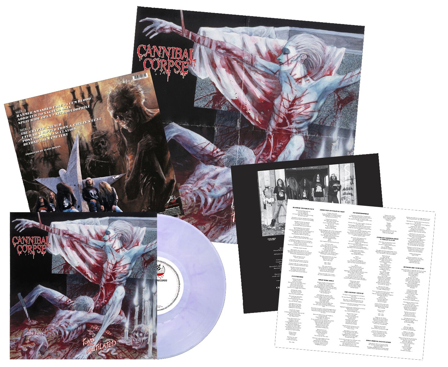 Tomb of the mutilated Cannibal Corpse LP EMP