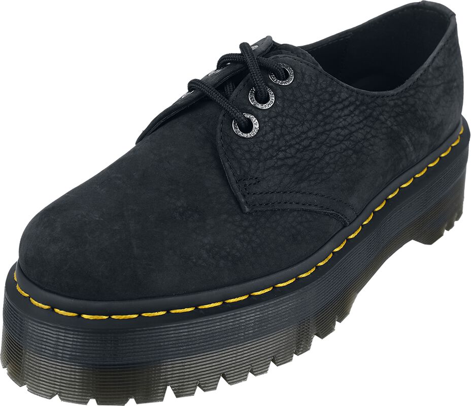 1461 Quad II - Charcoal Grey Tumbled Shoes