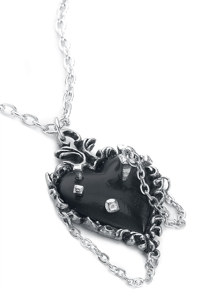 Witches Heart Alchemy Gothic Necklace EMP