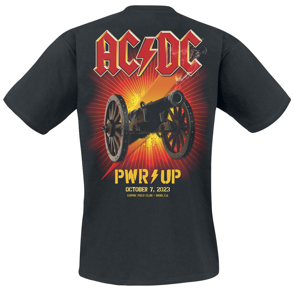 PWRUP Power Trip Live AC/DC T-Shirt EMP