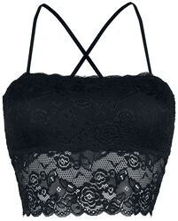Laced Bandeau Top, Forplay, Top
