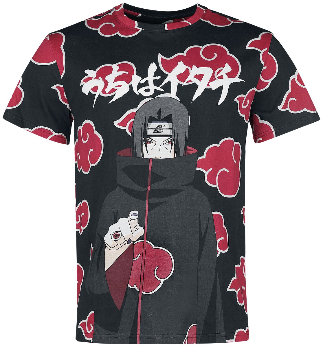 Shippuden Itachi Clouds Naruto T-Shirt EMP
