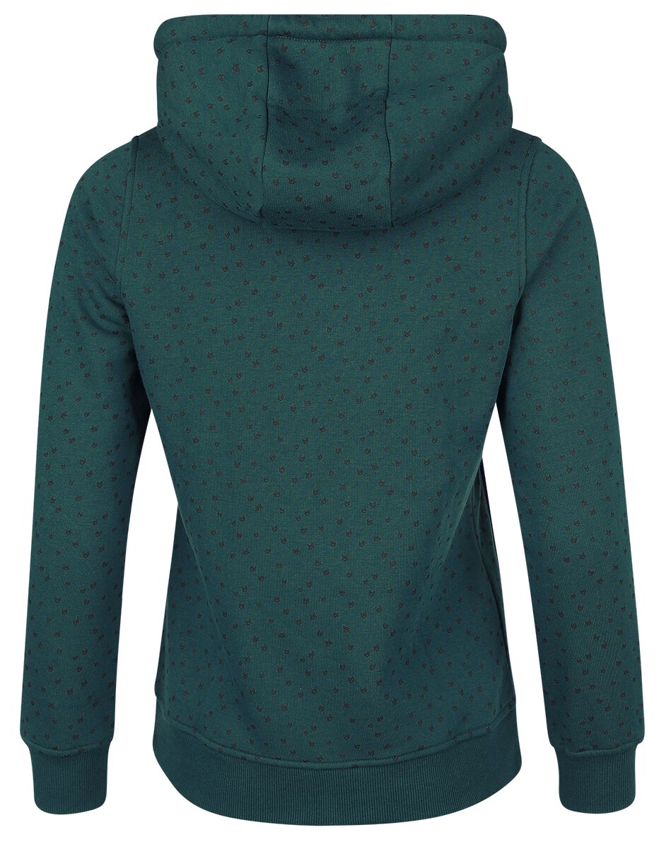 Hoodie with all-over print RED by EMP Hoodie EMP