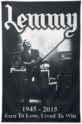 Lemmy - Lived To Win, Motörhead, Flag