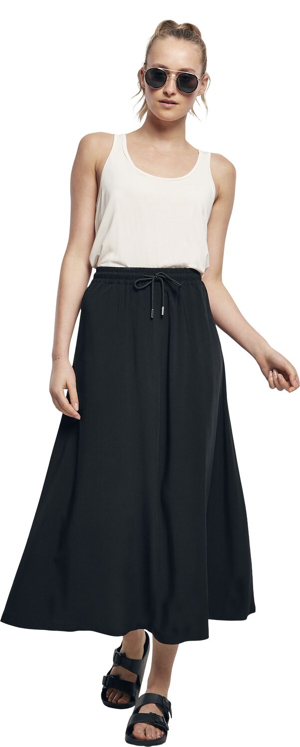 Ladies\' Viscose Midi Skirt Long Classics Urban | skirt EMP 