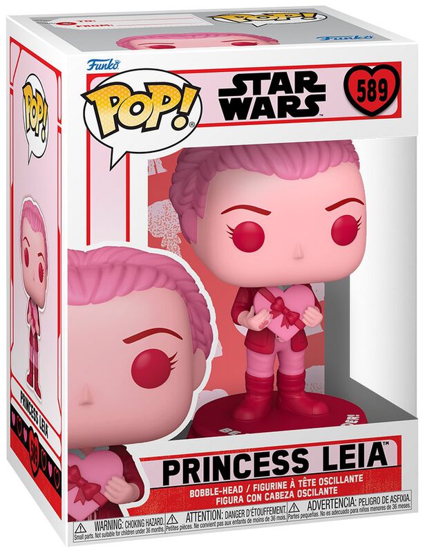 Princess Leia (Valentine’s Day) vinyl figurine no. 589