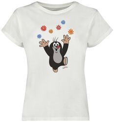 T-shirt Little Mole with Flowers, The Mole, T-Shirt