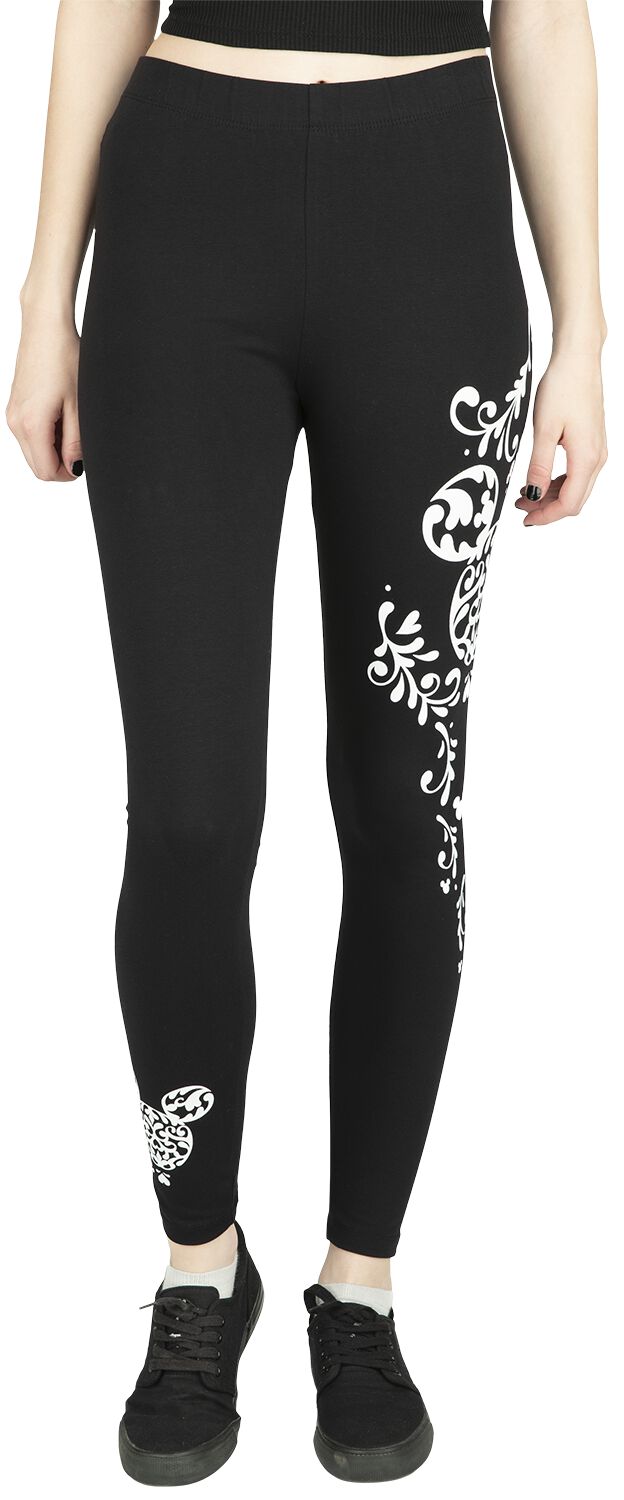 Floral Minnie, Mickey Mouse Leggings