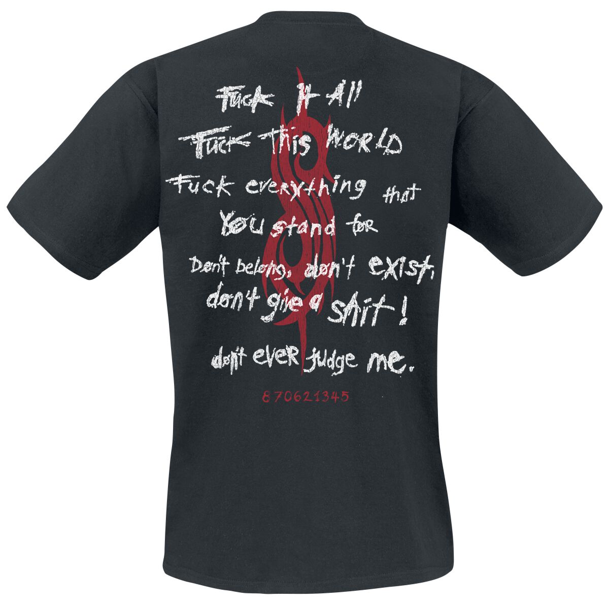 Fuck It All Slipknot T-Shirt EMP