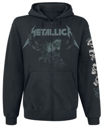 S&M2 - Skull, Metallica, Hooded zip