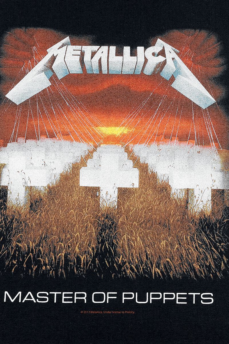 Master Of Puppets | Metallica Back Patch | EMP
