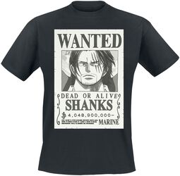Wanted Monkey D Luffy One Piece Anime Pirate Unisex T-Shirt