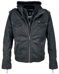 Black Rock, Brandit, Imitation Leather Jacket