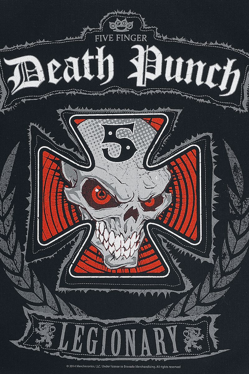 Legionary Five Finger Death Punch Back Patch EMP