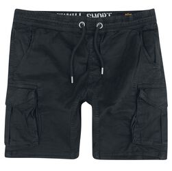Cotton Twill Jogger Shorts, Alpha Industries, Shorts