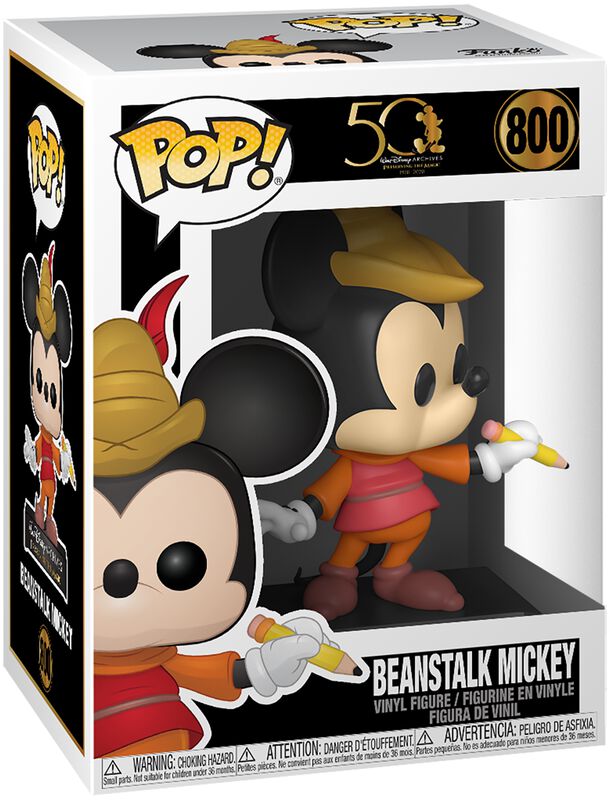 Beanstalk Mickey Vinyl Figure 800