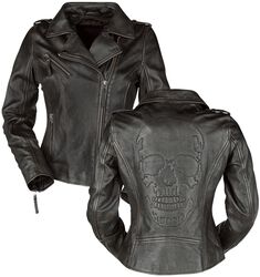 All Over The Road, Black Premium by EMP, Leather Jacket