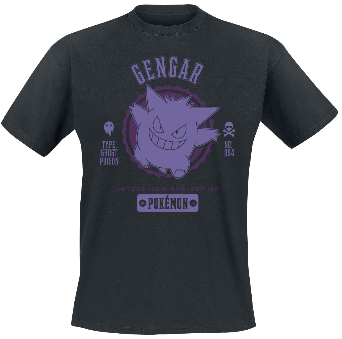 Gengar Pokémon T-Shirt EMP