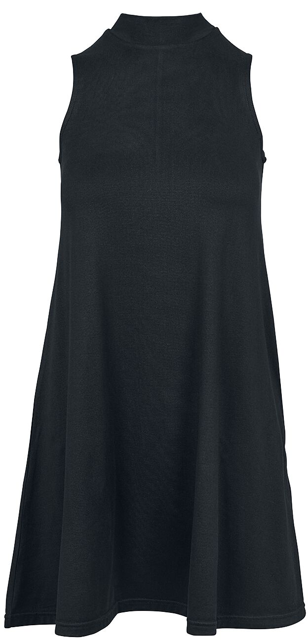 Ladies A-Line Turtleneck Dress Urban Classics Mini Dress EMP
