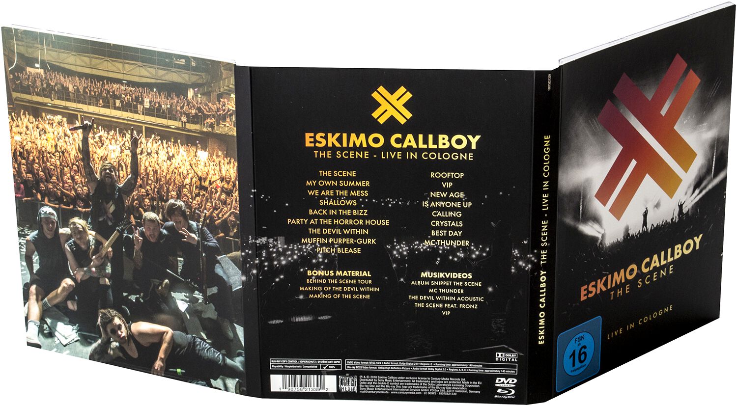 The Scene - Live in Cologne | Eskimo Callboy CD | EMP
