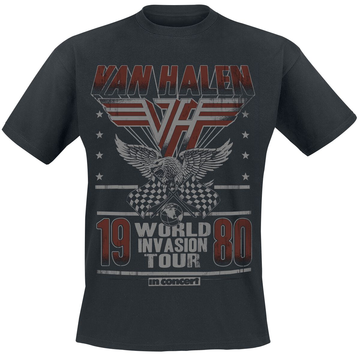 World Invasion Tour 1980 | Van Halen T-Shirt | EMP