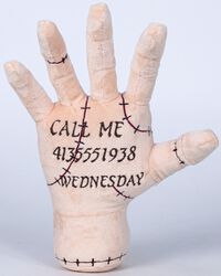 Thing - Call me, Wednesday, Stuffed Figurine