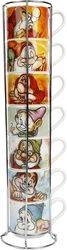 The Seven Dwarves - Espresso cups with stand, Snow White and the Seven Dwarfs, Cup