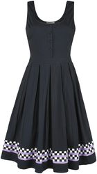 Checker Pinafore, Coven United, Medium-length dress