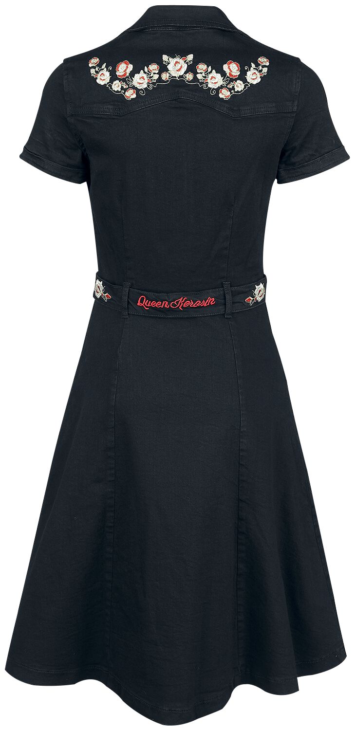 white christmas dresses Wiley Denim Dress – Retrofete main image 1