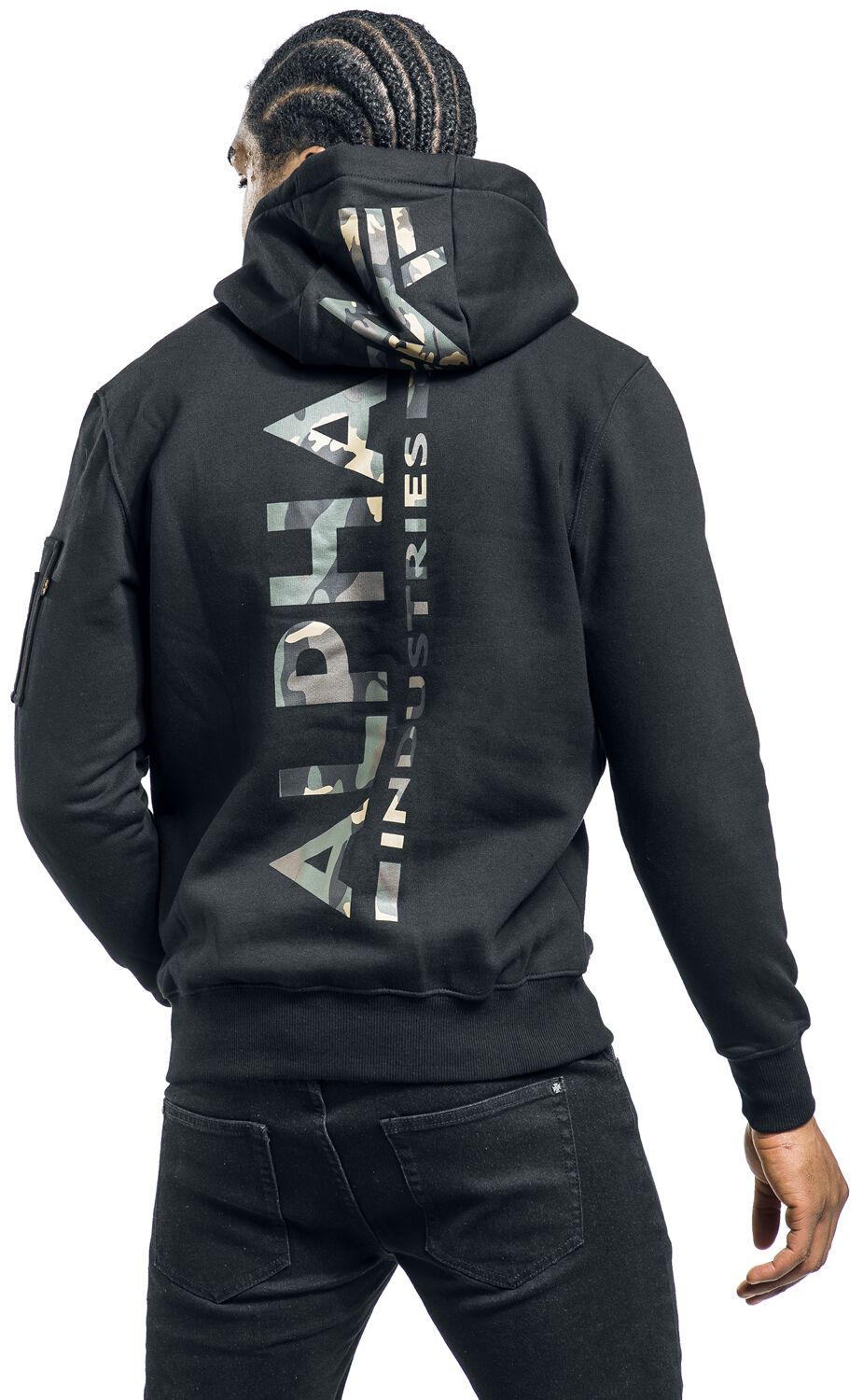 Sweatshirt Alpha Industries Zipper Mens Hoodie Alpha Industries