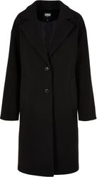 Ladies Oversized Long Coat, Urban Classics, Coats