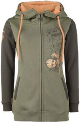 Groot - Let's rock this, Guardians Of The Galaxy, Hooded zip