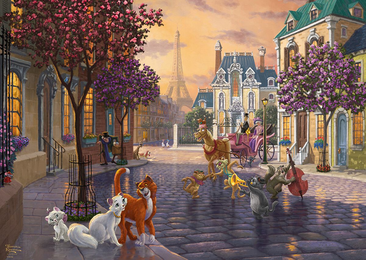 Thomas Kinkade Disney Dreams Collection Tapete