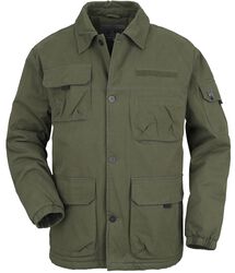 Army Field Jacket, Black Premium by EMP, Between-seasons Jacket