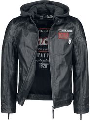 Rock Rebel X Route 66 - Leather Jacket, Rock Rebel by EMP, Leather Jacket