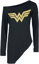 Golden Symbol, Wonder Woman, Long-sleeve Shirt
