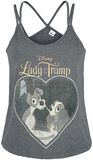 Kiss, Lady and the Tramp, Top