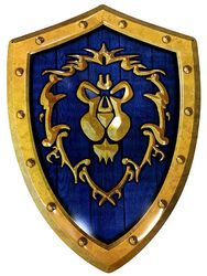 Alliance Shield, World Of Warcraft, Sheet Metal Signs