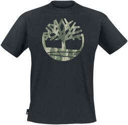 Kennebec River Camo Tree Logo Short Sleeved T-shirt, Timberland, T-Shirt