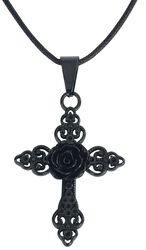 Black Rose Cross, etNox, Necklace