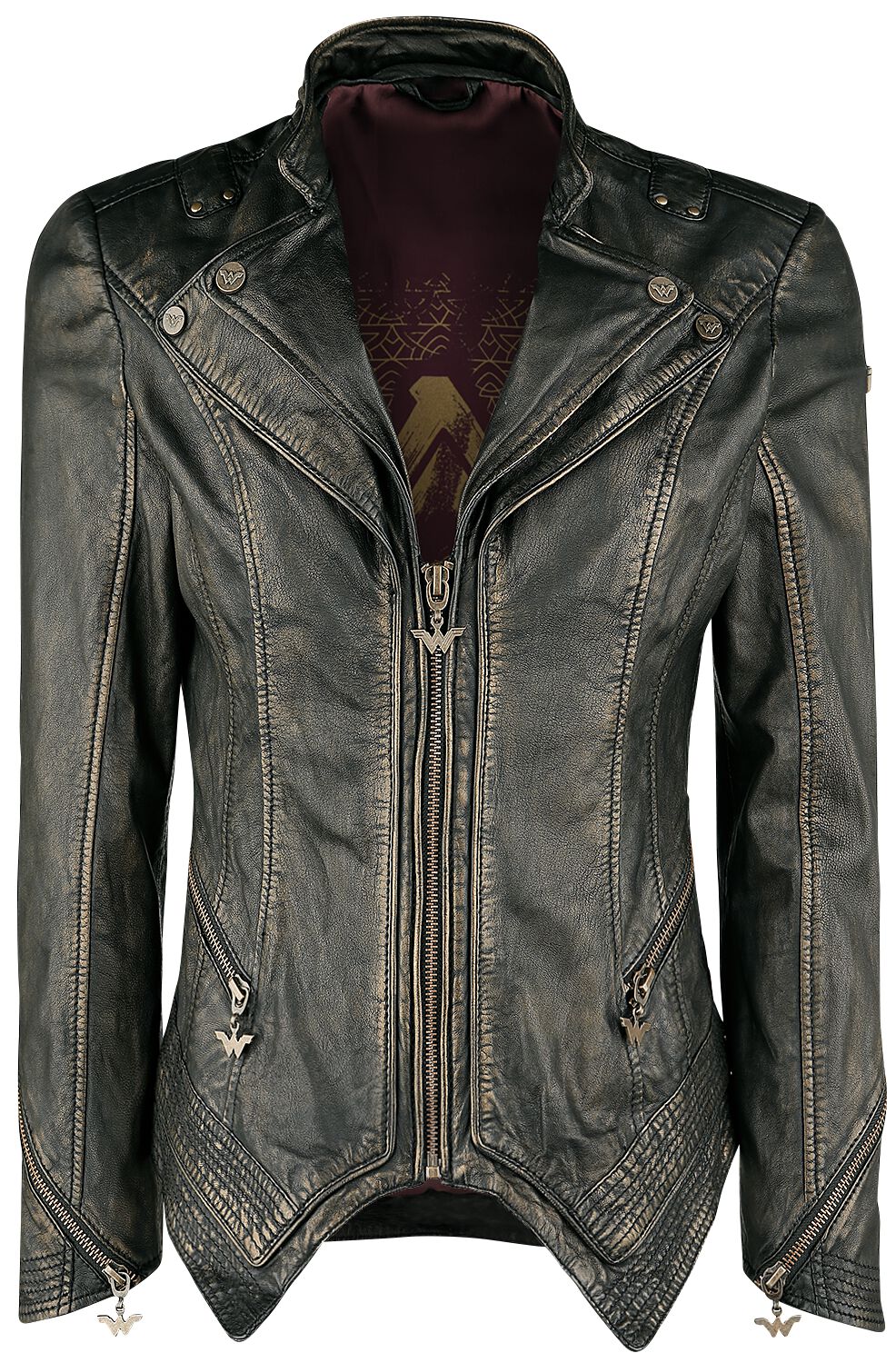Warrior | Wonder Woman Leather Jacket | EMP