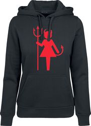 Female Devil, Slogans, Hooded sweater