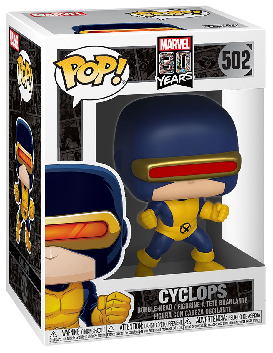 80th - Cyclops Vinyl Figure 502 | Marvel Funko Pop! | EMP