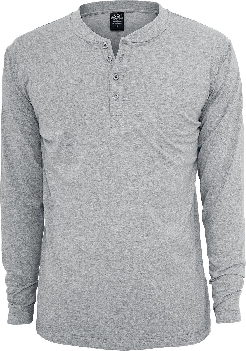 Basic Henley Urban Classics Long-sleeve Shirt EMP
