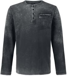 Through The Glass, Black Premium by EMP, Long-sleeve Shirt