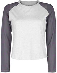 Long-sleeved shirt with raglan sleeves, Full Volume by EMP, Long-sleeve Shirt