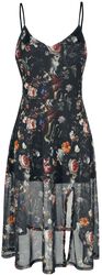 Night Garden Print Midi Dress, Jawbreaker, Medium-length dress